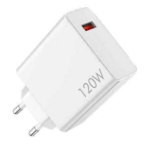 120W Adapter Ladegerät | USB A | Weiss