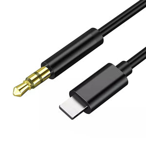Audio Kabel | 8 Pin - Aux | 3,5mm Klinke | Schwarz