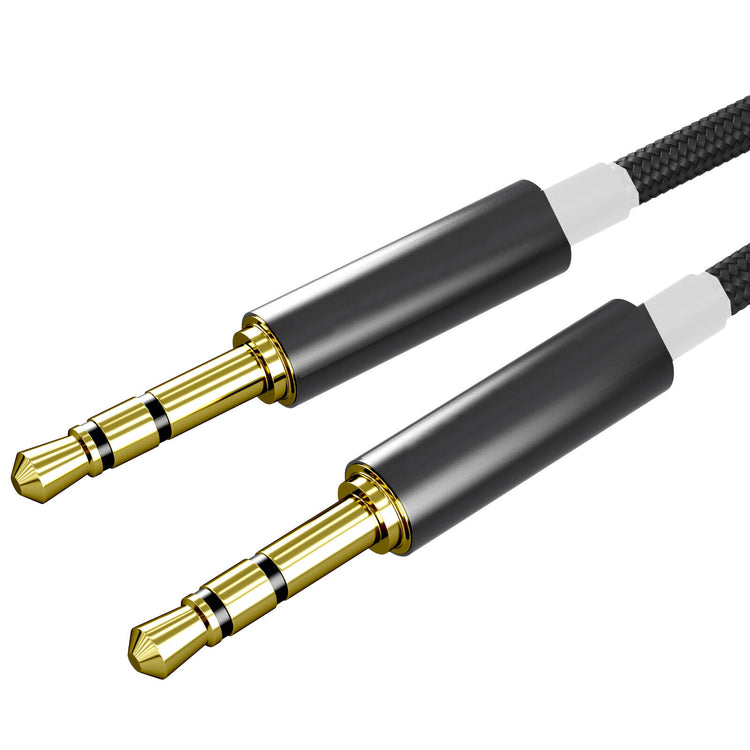 Audio Kabel | Aux - Aux | 3,5mm Klinke | Schwarz