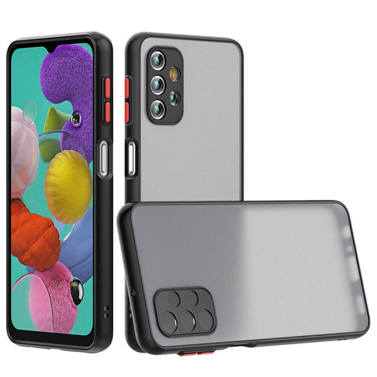Samsung Galaxy Hülle - Bunte Knöpfe Case - Lavendel