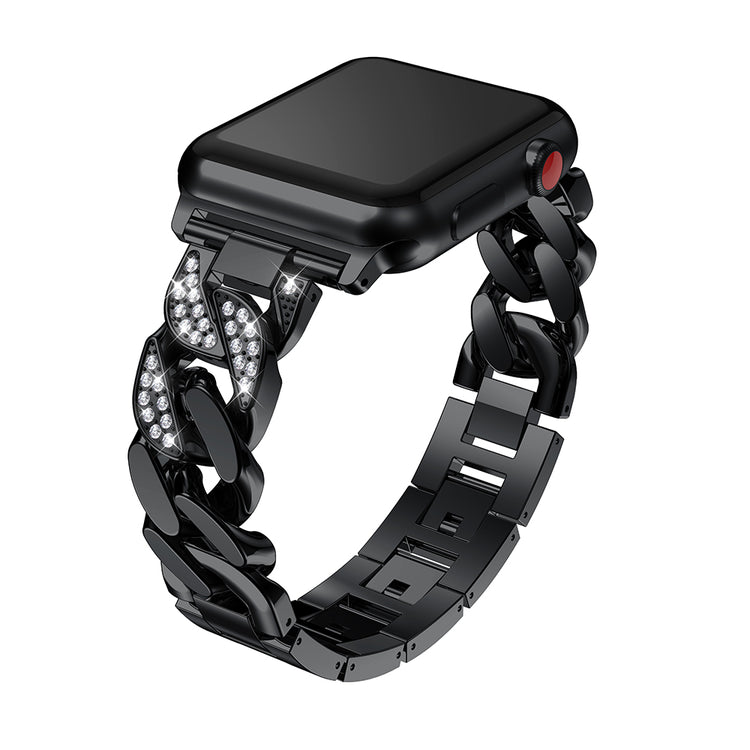 Für Apple Watch - Edelstahl Armband - Diamond