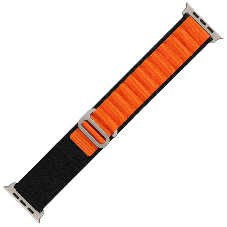 Apple Watch - Nylon Ultimate Armband - Schwarz / Orange
