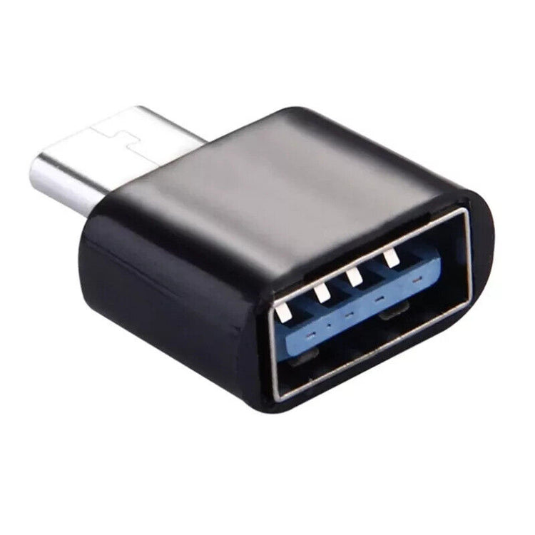 OTG Adapter | USB A - USB C | Schwarz & Weiss