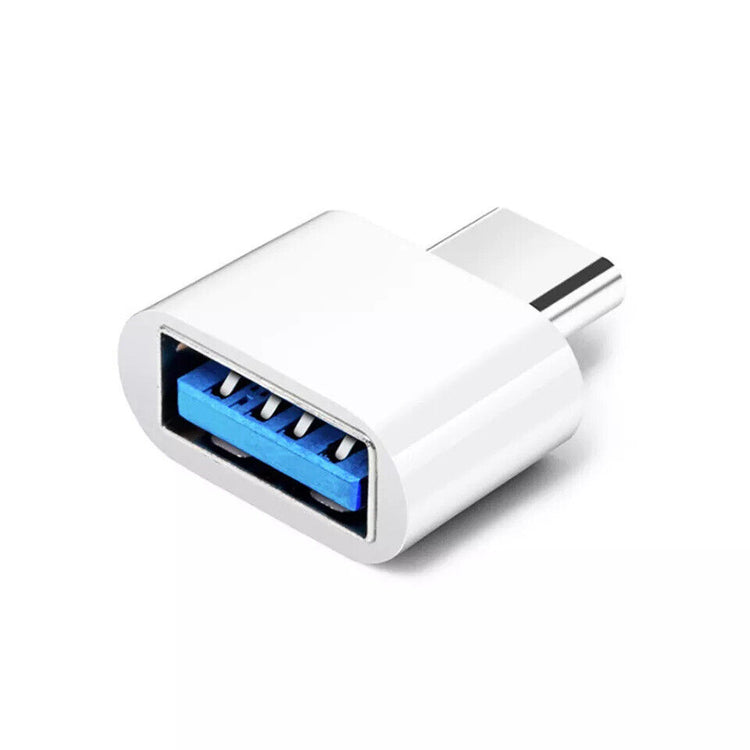 OTG Adapter | USB A - USB C | Schwarz & Weiss
