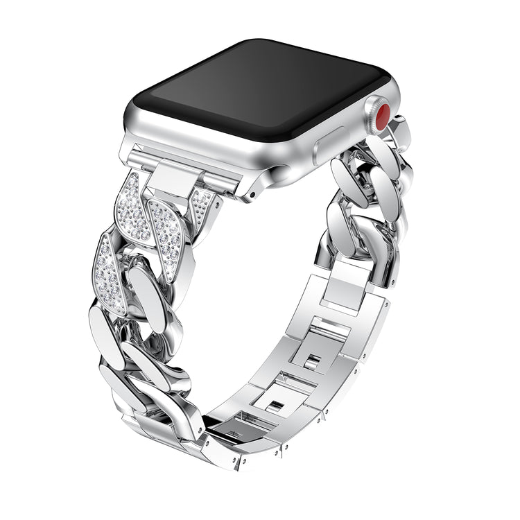 Für Apple Watch - Edelstahl Armband - Diamond