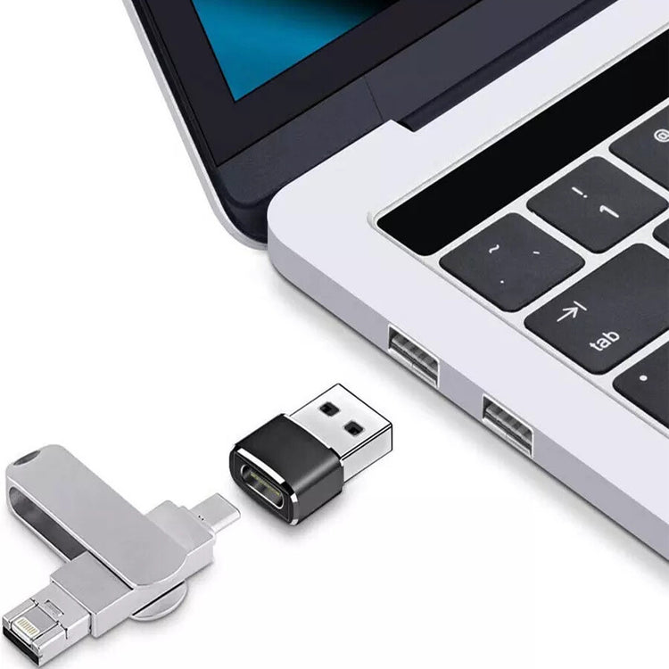 OTG Adapter | UBS C - USB A | Schwarz & Weiss