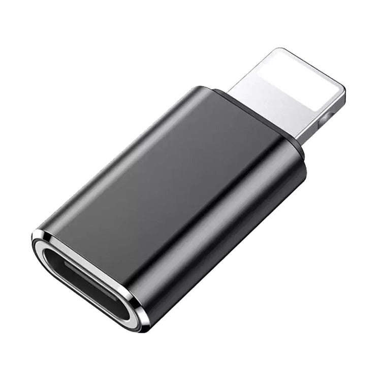 OTG Adapter | USB C - 8 Pin | Schwarz