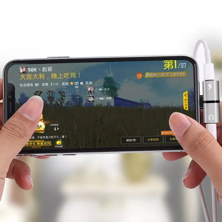 OTG Audio Splitter | 8 Pin | Charging & Music