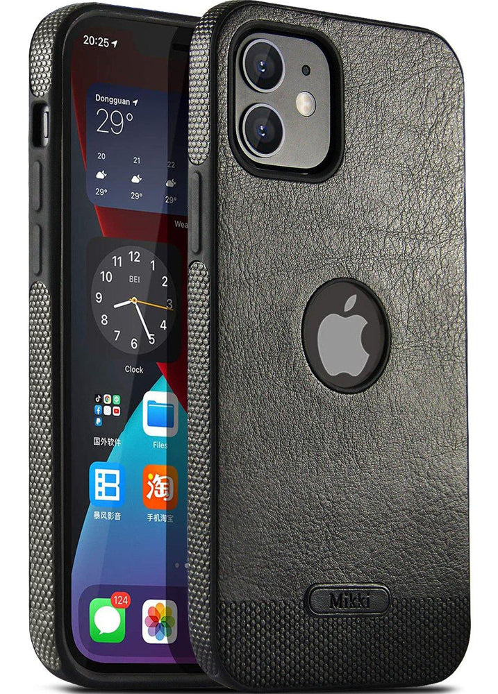 Apple iPhone 12 / 12 Pro Hülle - Designer Kunstleder Case