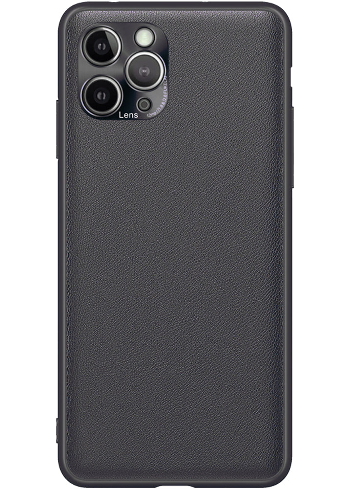 Apple iPhone 12 Pro Max Hülle - Lens Kunstleder Case