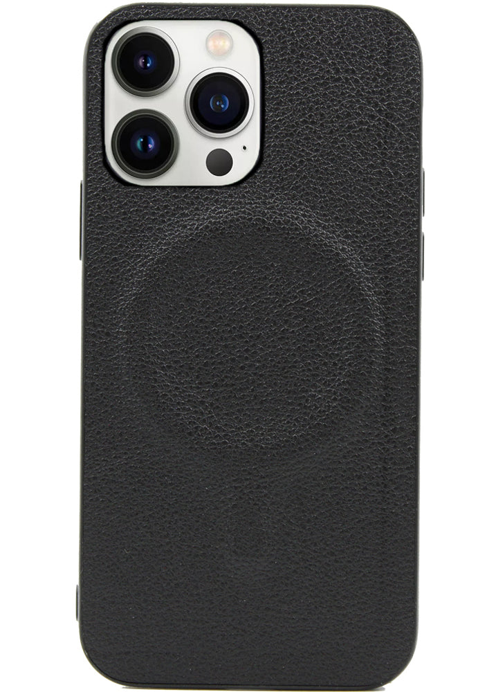 Apple iPhone 12 Pro Max Hülle - MagSafe Kunstleder Case