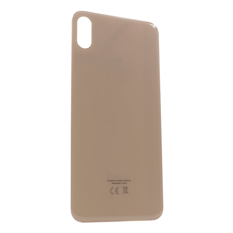 Apple iPhone Xs - Backcover Glas - Gold