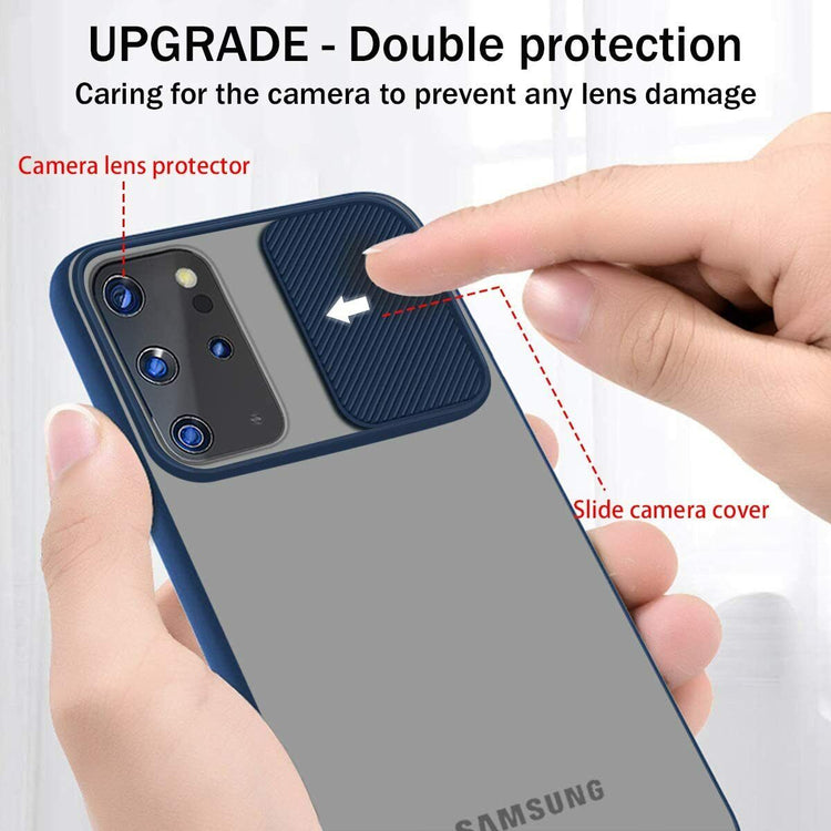Samsung Galaxy Hülle - Kameraschutz Slide Case - Gelb