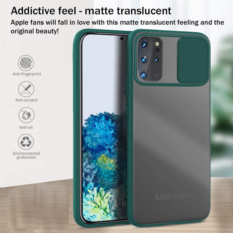 Samsung Galaxy Hülle - Kameraschutz Slide Case - Gelb