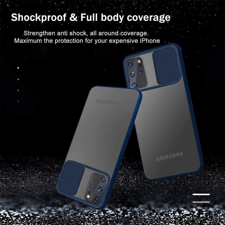 Samsung Galaxy Hülle - Kameraschutz Slide Case - Gelb
