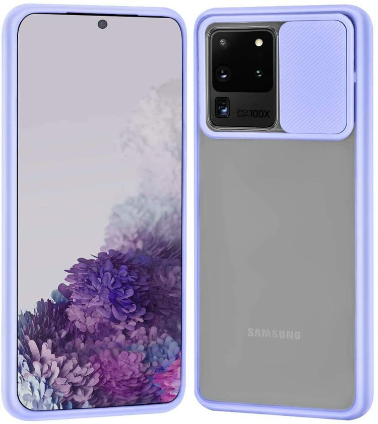 Samsung Galaxy Hülle - Kameraschutz Slide Case - Lavendel