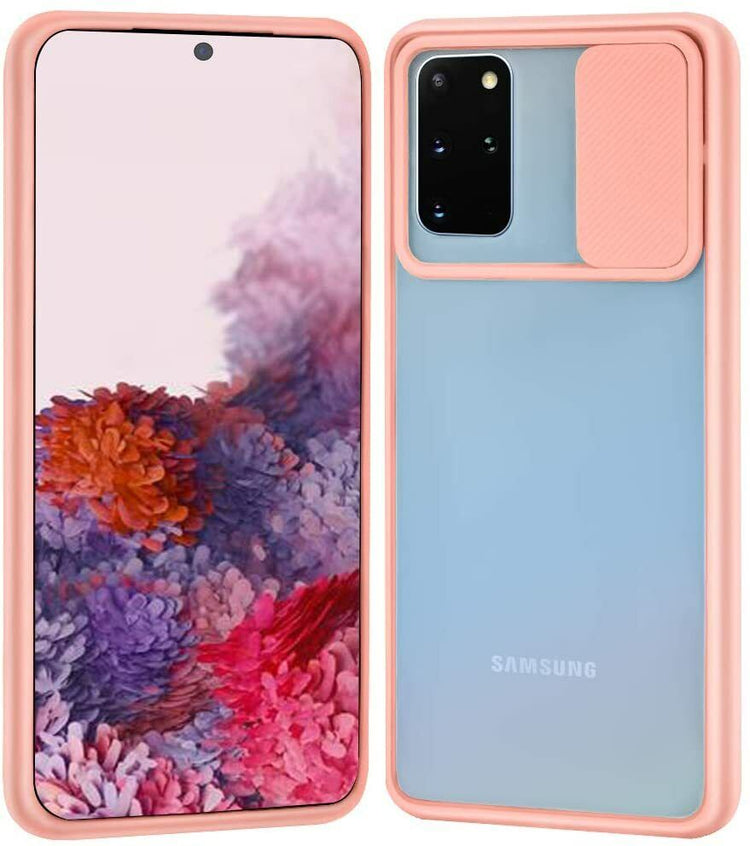 Samsung Galaxy Hülle - Kameraschutz Slide Case - Rosa