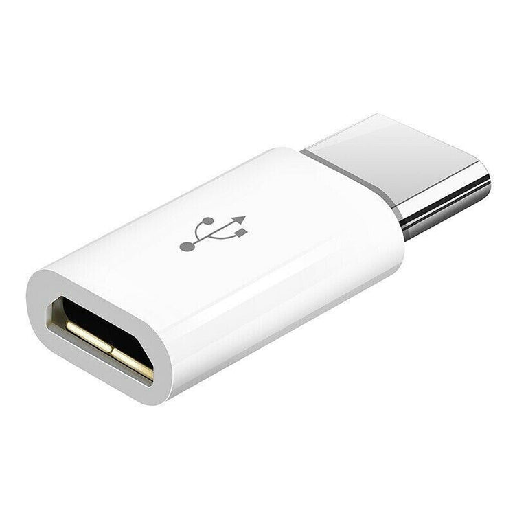 OTG Adapter | Micro USB - USB C | Weiss