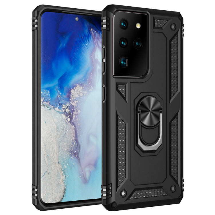 Samsung Galaxy Hülle - Military Panzer Case - Schwarz