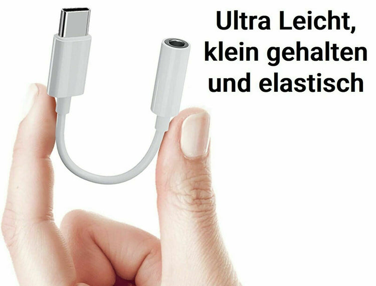 OTG Audio Jack | USB C - Aux | Weiss