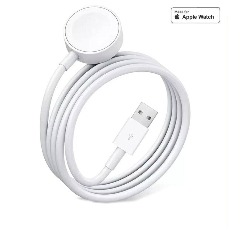 Für Apple Watch Ladekabel | USB A | Magnetisch | Weiß