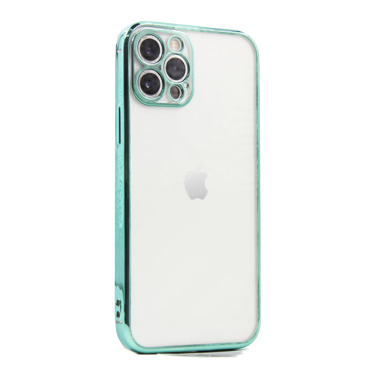 iPhone - Soft Plating Case - Grün