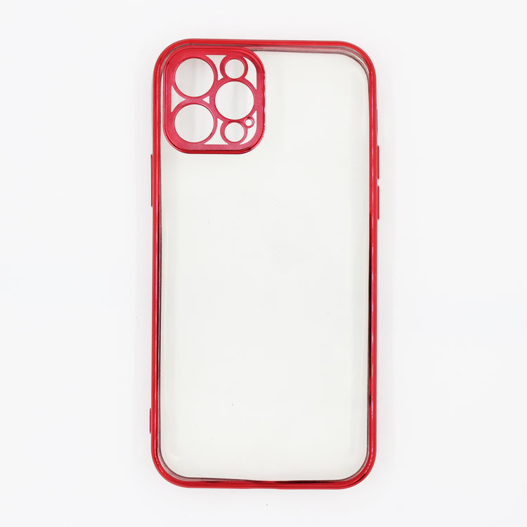 iPhone - Soft Plating Case - Rot