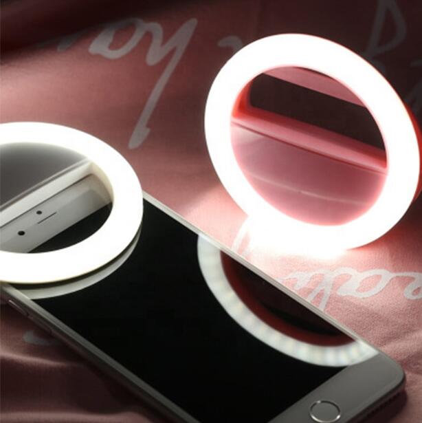 Smartphone - Selfie Ringlicht - Schwarz