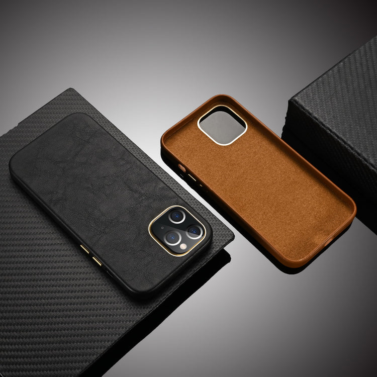 iPhone Hülle - Kunstleder Pro Case - Braun