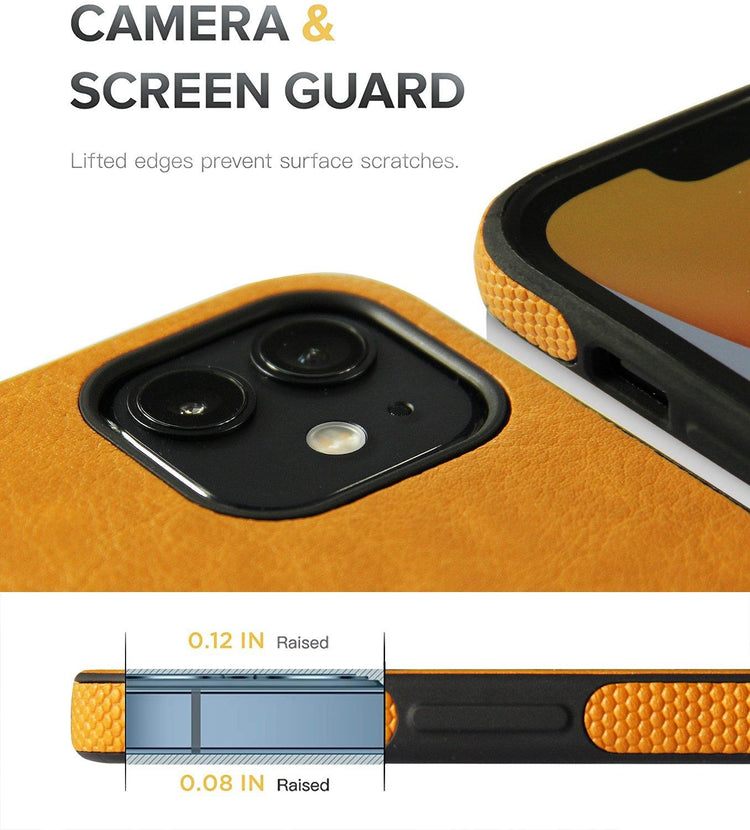 iPhone - Design Leder Case - Blau - CITYCASE