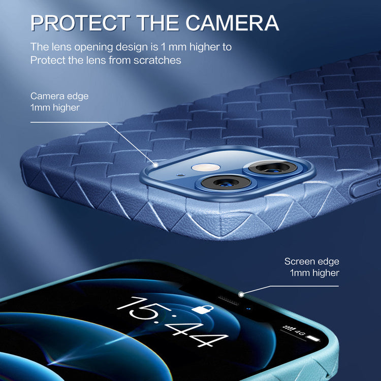 iPhone Hülle - Geflochten TPU Case - Grün