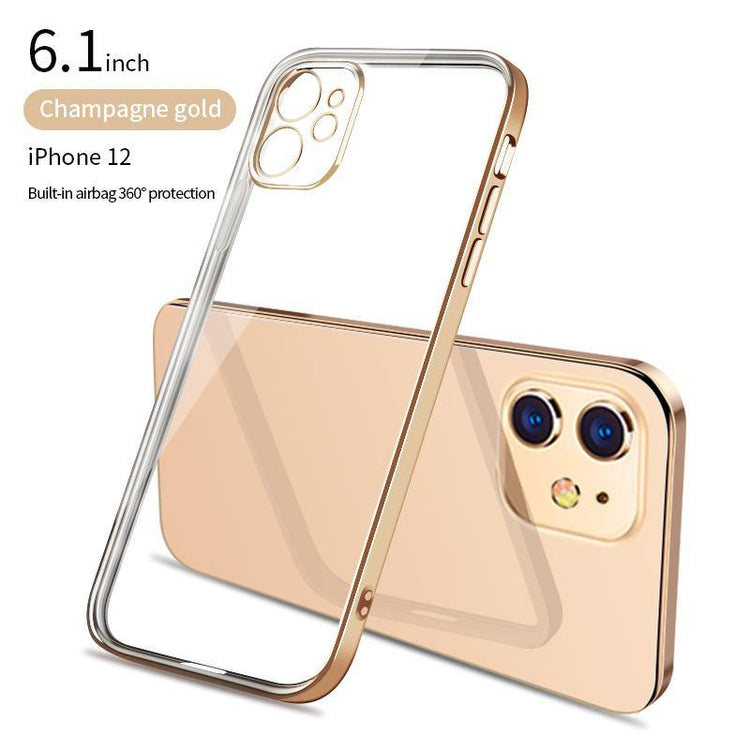 iPhone - Soft Plating Case - Gold - CITYCASE
