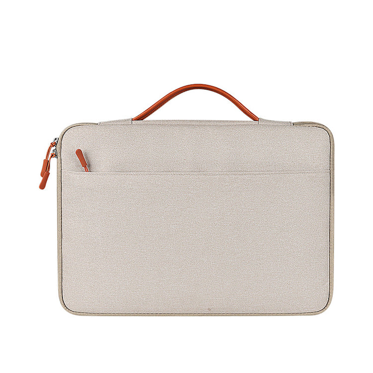 Macbook - Tasche mit Reißverschluss - Beige