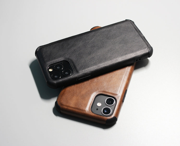 iPhone - Proof Leder Case - Grün - CITYCASE