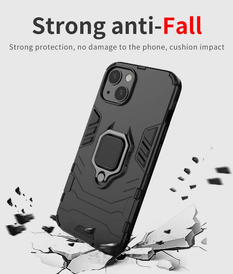 iPhone Hülle - Outdoor Hybrid Case - Rot