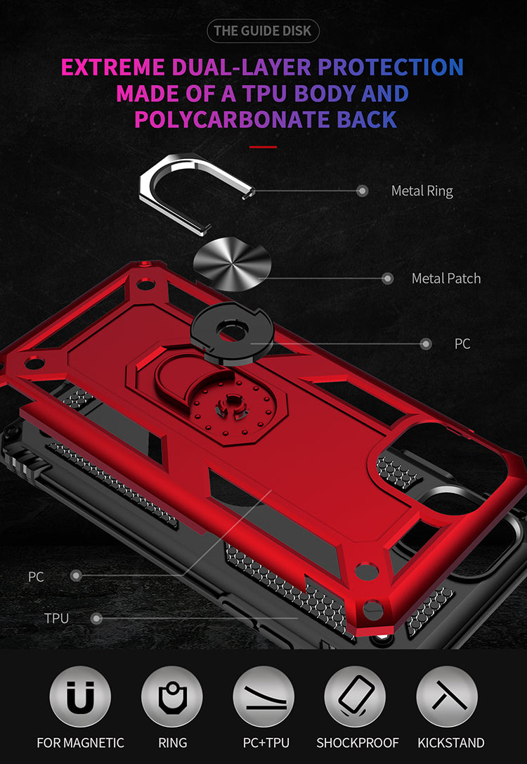 iPhone - Military Case - Rot - CITYCASE