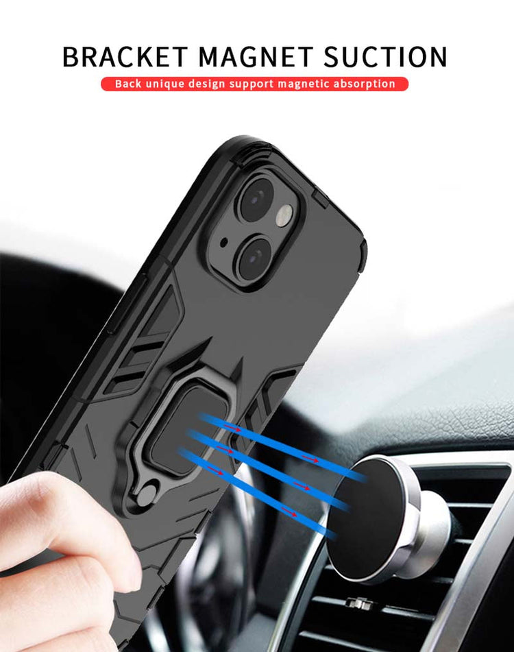 iPhone - Outdoor Hybrid Case - Blau