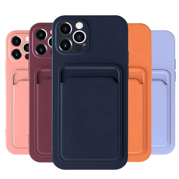 iPhone Hülle - Card Case - Blau