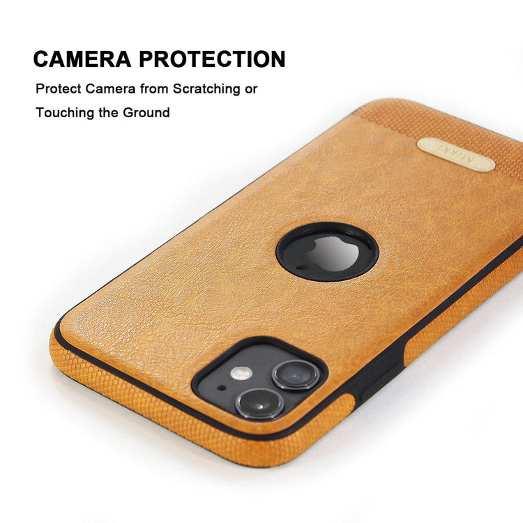 iPhone - Design Leder Case - Rot - CITYCASE