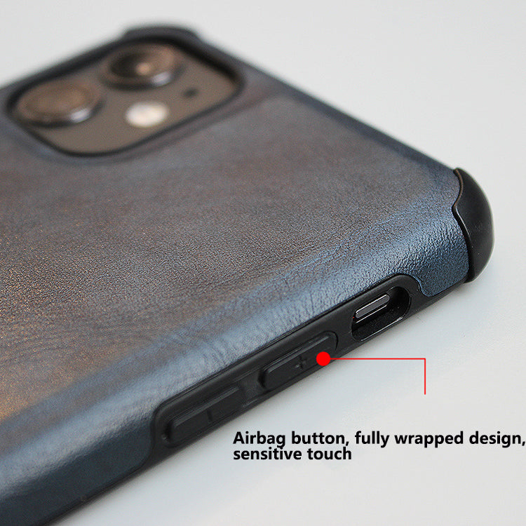 iPhone - Proof Leder Case - Grün - CITYCASE