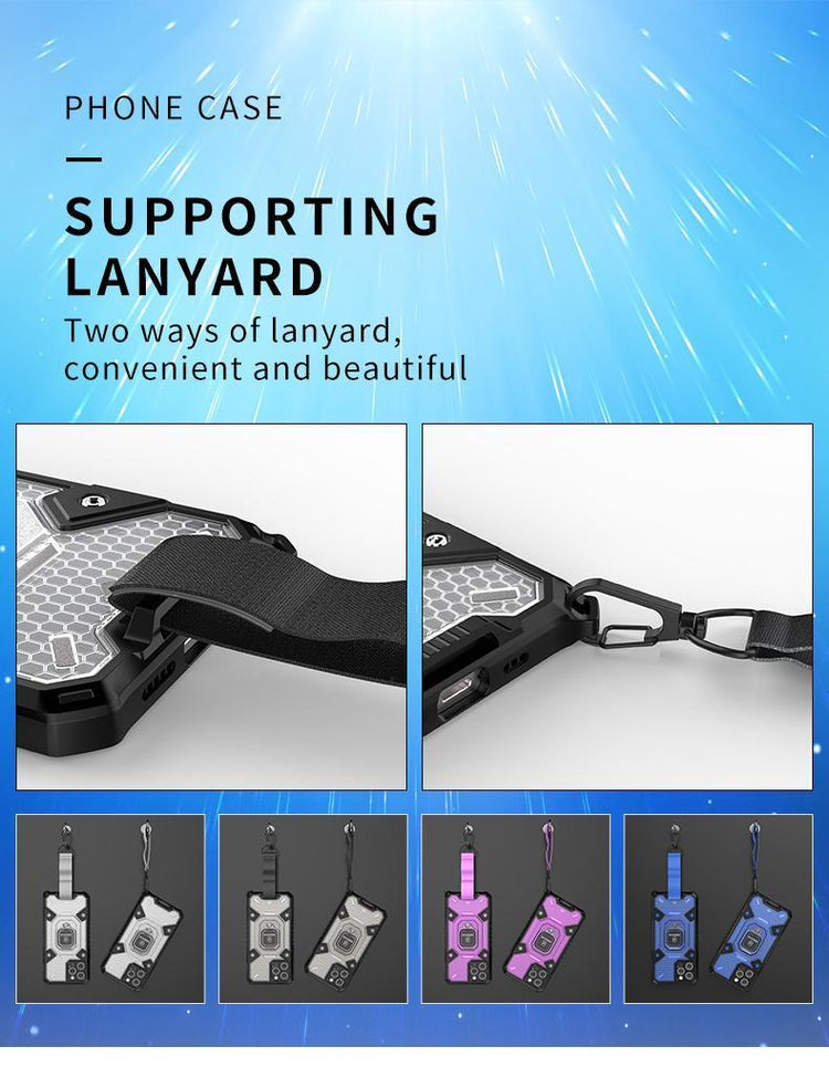 iPhone Hülle - Hybrid Case - Transparent/Weiß