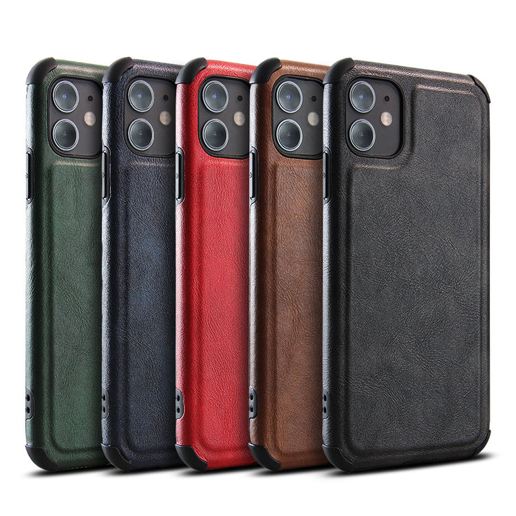 iPhone - Proof Leder Case - Grün - CITYCASE