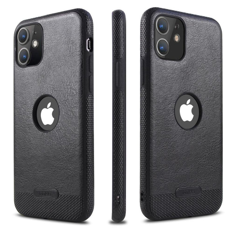 iPhone - Design Leder Case - Schwarz - CITYCASE