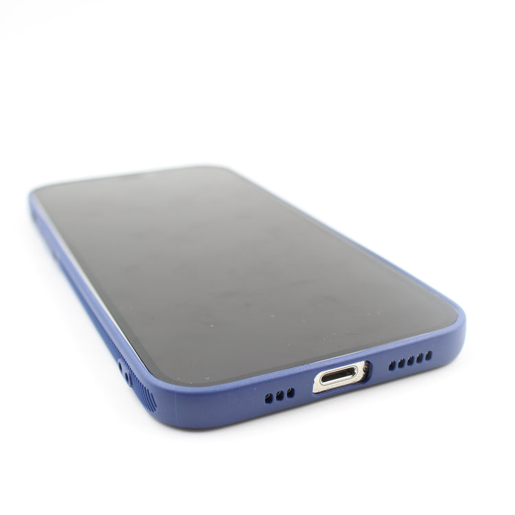 iPhone Hülle - Slim Carbon Case - Nachtgrün