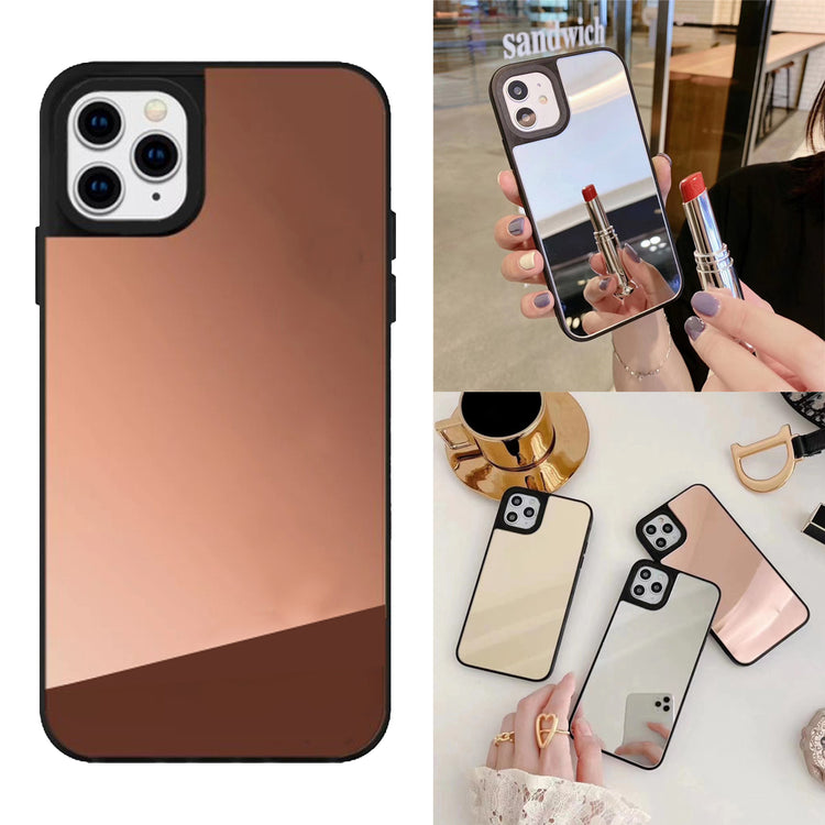 iPhone - Spiegel Case - Rosegold - CITYCASE