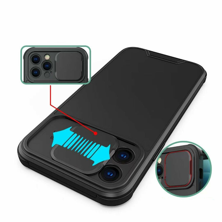 iPhone - Outdoor Kameraschutz Case - Schwarz