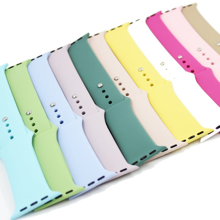 Apple Watch - Silikon Armband - Mittelblau