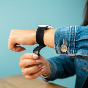 Apple Watch - Nylon Armband - Nachtgrün