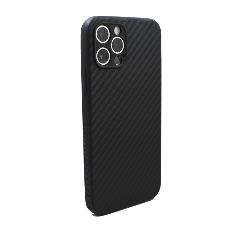 iPhone - Slim Carbon Case - Schwarz