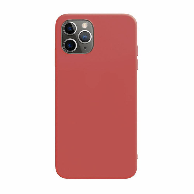 iPhone - Hart Silikon Case - Karminrot - CITYCASE